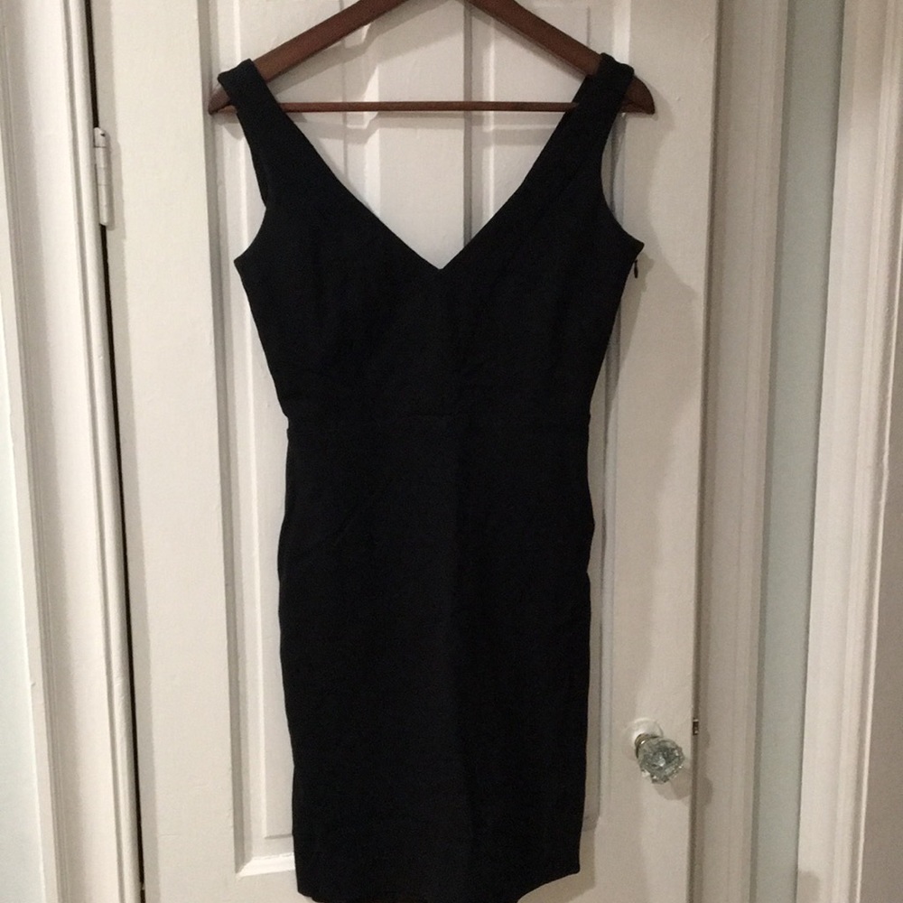 Banana republic black mini dress